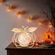 thumbnail image 4 of Adornos de metal y hierro, copas de vidrio dorado para velas de Halloween, 4 of 5