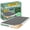 White, variant on Continental Sleep, 4.5” King Box Spring Only for King Size Bed, Solid Wood Mattress Foundation with Stable & Quiet Support, Flat-Packed & Easy Assembly, Wood Box Spring, Gray
