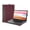Wine Red, variant on Laptop Cover Case for 16 inch HP Spectre x360 16-f 16t-f & HP Envy 16-h 16t-h, PU Leather Protective Shell Detachable Laptop Bag Accessory with Pencil Holder