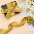thumbnail image 4 of 4.6~5 Yards Ethnic Style Polyester Jacquard Ribbon for Sewing Decoration Goldenrod Color Triangle 1-1/2 inch(39mm), 4 of 7