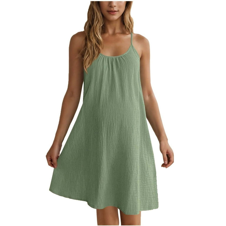 green flowy maternity dress HATCH Collection The Dani Dress in Green main image 1
