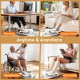 thumbnail image 3 of Under Desk Elliptical Exercise Machine DamKee Electric, 3 of 9