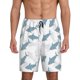 thumbnail image 1 of Balery Cute Shark Pantalones cortos de pijama de punto de algodón para hombre con cinturilla y bolsillos-XX-Large, 1 of 6