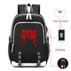 thumbnail image 4 of American Hip Hop Singer XXXTentacion Mochila USB Luminosa Carga Bolsa De La Escuela Viaje Ordenador, 4 of 4