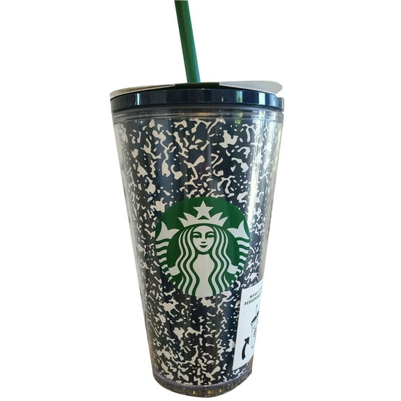 2020 Starbucks Composition Notebook Back 2 School Summer Tumbler 16oz Graffiti