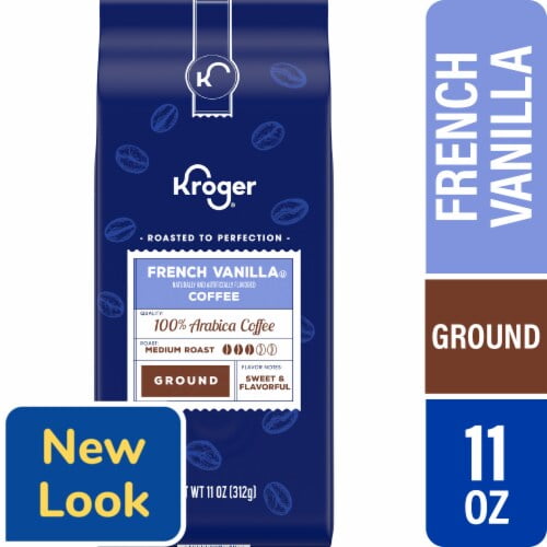 KR French Vanilla Medium Roast Ground Coffee 11 oz