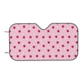 thumbnail image 7 of Balery Strawberry And Heart Print Car Windshield Sun Shade,Windshield Sunshade for Car Pickup Truck SUV Accessories-Small, 7 of 7