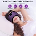 thumbnail image 3 of Auriculares inalámbricos Bluetooth con máscara para dormir TOPOINT, 3 of 6