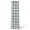 White w/Blue Plaid, variant on Mainstays Kids Rainbow Multicolor Stripe Light Filtering Grommet Single Curtain Panel, 38" W x 63" L