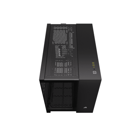 CORSAIR - 2500X Micro ATX Mid-Tower Dual Chamber SFF Case - Black