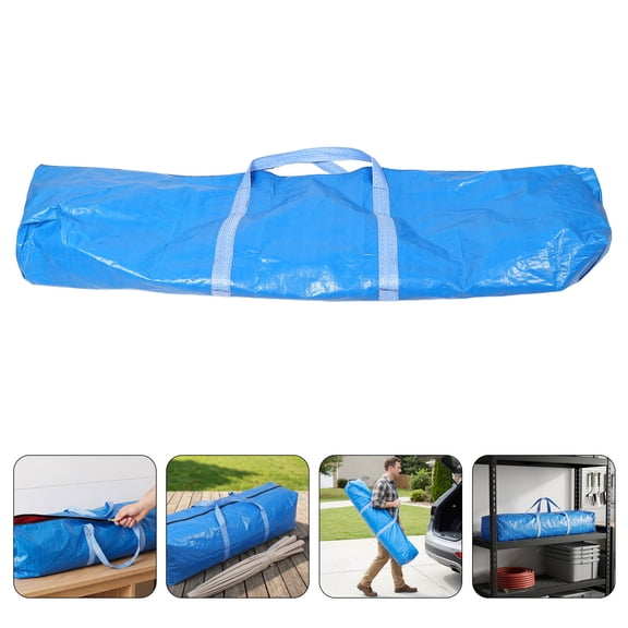 Baluue Blue Canopy Tent Storage Bag for Folding Awning Heavy Duty Material