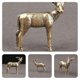 thumbnail image 3 of Vintage Brass Tibetan Antelope Statue Brass Figurine Creative Tibetan Antelope-shape Statue Desktop Decor, 3 of 4
