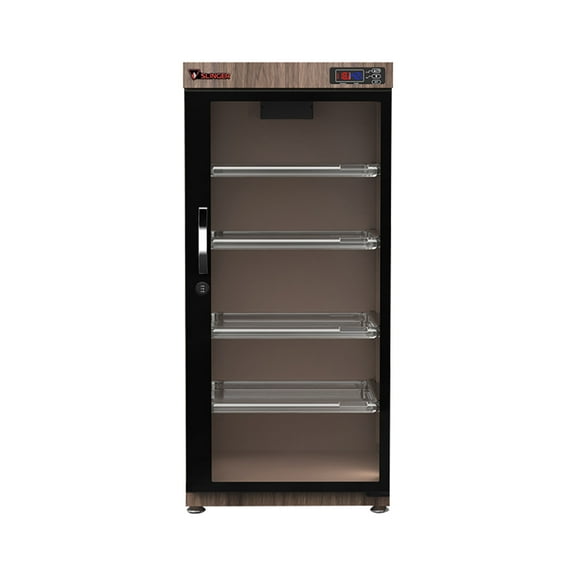 Slinger 125L Electronic Dry Cabinet with Combination Lock, Oak