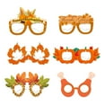 thumbnail image 1 of Unbranded Fall Thanksgiving Orange Party-Decorations Photo-Booth Props - Hats Sunglasses Photography Decor, 1 of 5