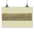 thumbnail image 2 of Print: Distant View Of Emmettsburg Sic, Scene Of The Rebel Horse Raid, 2 of 4