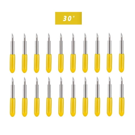 20pcs 30 45 60 Degrees Replacement Blades For Roland Plotter Cutter Blade Hand Tools Cutting Tools Workshop Equipment