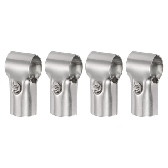 T Pipe Clamp Connector 4 Pack Chain Link Fence Clamp, Fit OD 1-1/4 Inch(30mm)