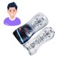 thumbnail image 5 of Masturbador masculino suave, flexible, impermeable, con textura irregular, manual, con lubricación de 6 ml, Planet, 5 of 12