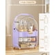 thumbnail image 2 of Organizador de maquillaje Anylady Skincare Holder, caja de almacenamiento, color morado, 2 of 8