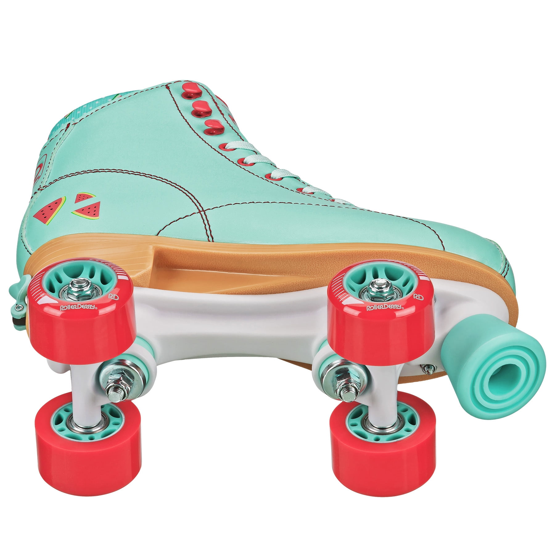 Roller Derby Candi Girl Lucy Adjustable Girls Roller Skates Watermelon (Medium 3-6)