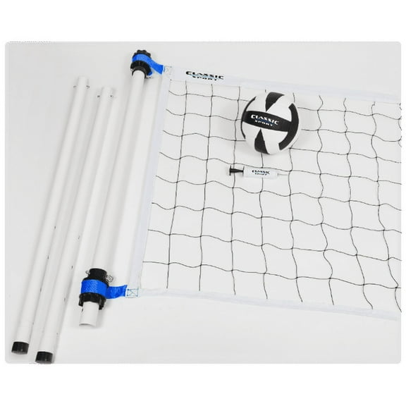 Classic Sport Ascender Premium Volleyball Set, Official Size
