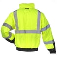 thumbnail image 2 of SAFEGEAR Type R Class 3 Rip-Stop 3-in-1 Removeable Fleece-Lined Bomber Jacket - XL - Lime Green/Yellow & Black, High Visibility Jackets for Men or Women - ANSI/ISEA Compliant - J. J. Keller, 2 of 3