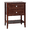 Brown, variant on Tcbosik 22" Modern Side Table, Nightstand with Open Shelf and 2 Storage Drawers, End Table for Bedroom, Living Room, White