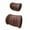 Coffee, variant on SNGMN Car Headrest Pillow, Lumbar Support, Ergonomic Design, Memory Foam, Multi-Use, Universal Backrest