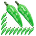 thumbnail image 1 of Artificial Pepper 25 Pcs Fake Vegetable Chili Peppers Model Mini Vegetables Foam, 1 of 6