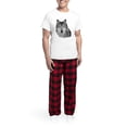 thumbnail image 5 of CafePress - Gray Wolf Pajamas - Men's Light Loose Fit Cotton Pajama Set, 5 of 7