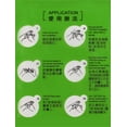 thumbnail image 2 of Unique Bargains 2 Sheets Removable Snake Pattern Paper Sticker Temporary Tattoos Black White, 2 of 2
