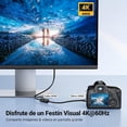 thumbnail image 3 of Cable Adaptador Micro HDMI a HDMI Ugreen 20134 Resolución 4K 60Hz, 3 of 6