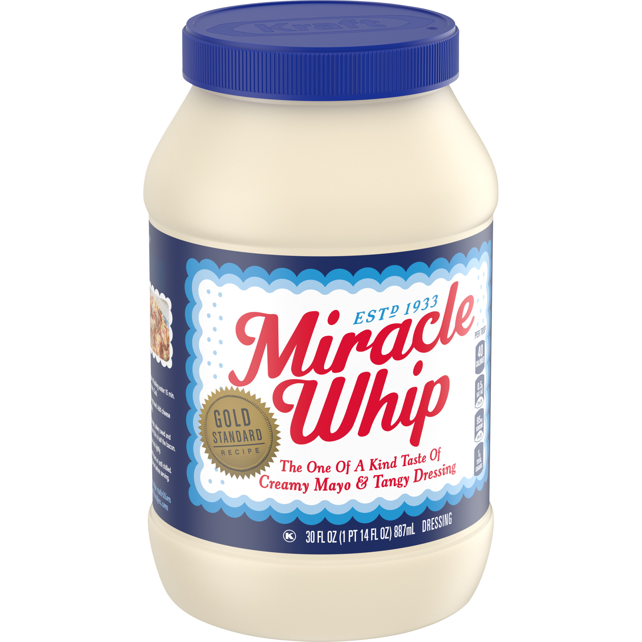 Miracle Whip Mayo-like Dressing, for a Keto and Low Carb Lifestyle, 30 fl oz Jar - image 13 of 16