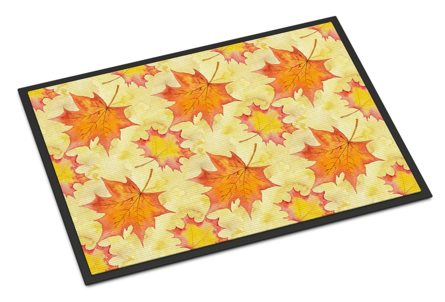 Fall Leaves Scattered Door Mat