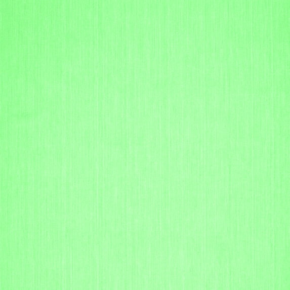 Ahgly Company Indoor Square Abstract Emerald Green Contemporary Area Rugs, 7' Square