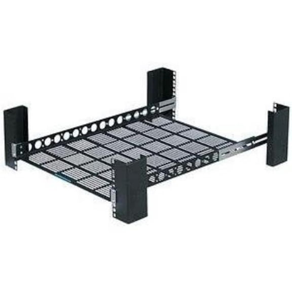 Innovation First Rack Solutions 1U 28 in. Universal Fixed Shelf 150 Lb Capacity 4 Post & 2 Post