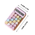 thumbnail image 3 of Portable 10-digit Calculator Financial Office Basic Standard Function Desktop Computing Tool, 3 of 5