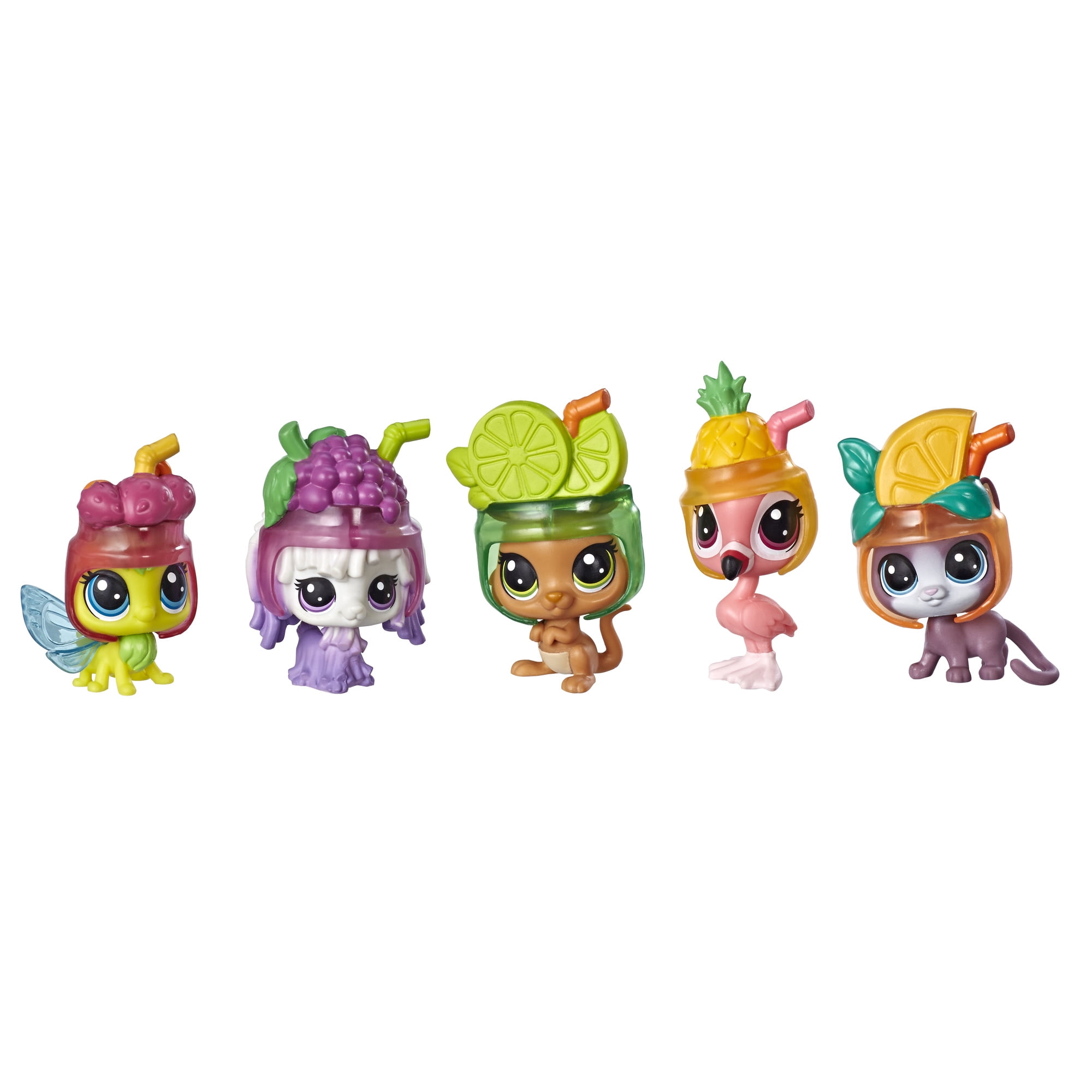 Littlest Pet Shop Lot of 5 Blind Bags Pets in the City Collection