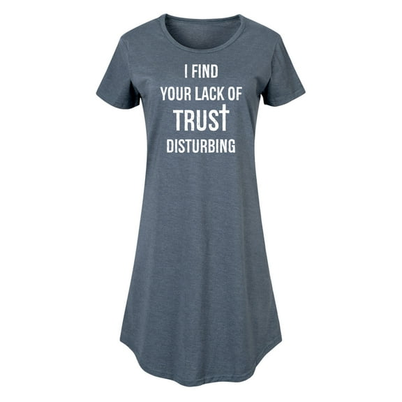 Instant Message - Lack Of Trust Disturbing - Women's Any Way Dress