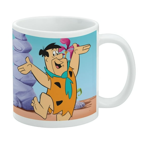 The Flintstones Fred Character White Mug