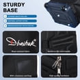 thumbnail image 3 of Housse de Sac de Voyage de Golf avec Roues Protection Robuste Étui Rigide Pliable Sacs de Voyage de Golf pour Compagnies Aériennes Noir, 3 of 6