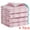 Pink, variant on Unique Bargains Cute Pattern Cotton Hand Towel Set for Kitchen Bathroom Light Grey 2-Piece