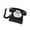 Black, variant on PatungKu 1Set Traditional Rotary Wheel Telephone for Desk Functional Loud Sound Strong