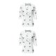 thumbnail image 2 of Blusa informal de mujer Qarigey manga corta cuello en V estampado botón pulóver Oficina verano S M L XL XXL 3XL, 2 of 6