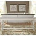 thumbnail image 3 of Bowery Hill 4 Piece Console Set in White and Gray (1-Console and 3-Stools), 3 of 9