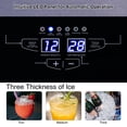 thumbnail image 3 of Zomagas 90lbs Built-in Commercial Ice MakerStainless Steel Bar Restaurant Cube Machine, 3 of 10