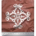 thumbnail image 1 of Soimoi Poly Georgette Fabric Floral & Ogee Damask Fabric Prints by Yard 52 Inch Wide, 1 of 1
