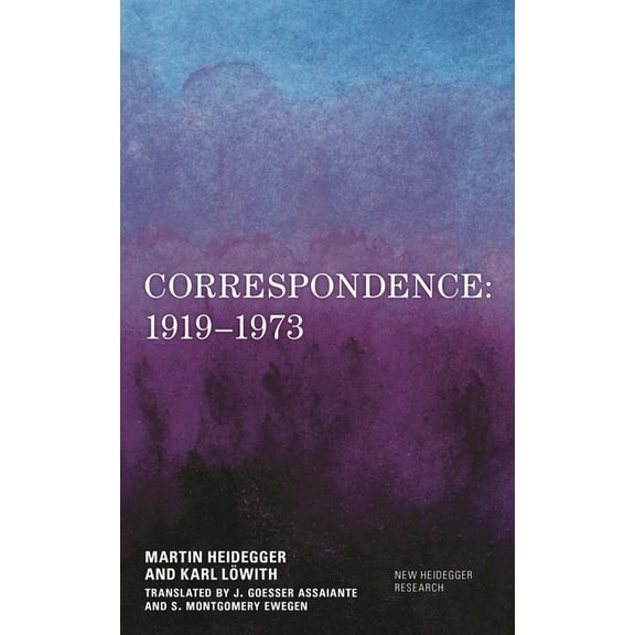 New Heidegger Research Correspondence: 1919-1973, (Paperback)