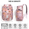 thumbnail image 3 of Travel Cooler Bag - Pastel Halloween Pattern Camping Beer Cooler Backpack with Bottle Opener- Waterproof Insulated Picnic Backpacks - Cooler Bag for Beach, 3 of 6