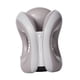 thumbnail image 3 of Almohada de viaje Accesorio ergonómico esencial para viajar en avión, tren o oficina. Gris L, 3 of 9